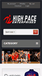 Mobile Screenshot of highpaceenterprises.com